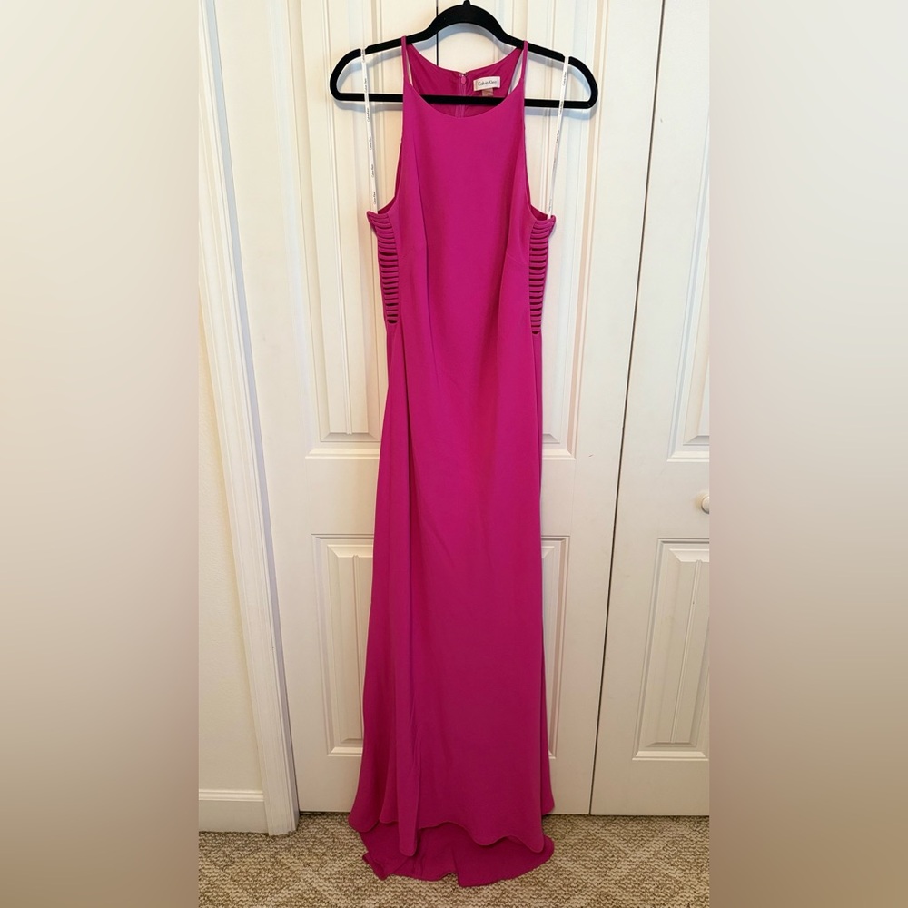 Calvin Klein Vibrant Pink Ankle Length Dress